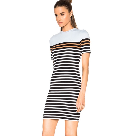 T by Alexander Wang Dresses & Skirts - T by Alexander wang engineer striped dress small